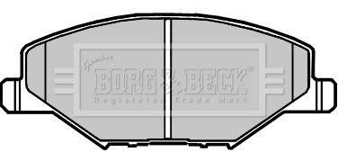 BORG & BECK Jarrupala, levyjarru BBP2380